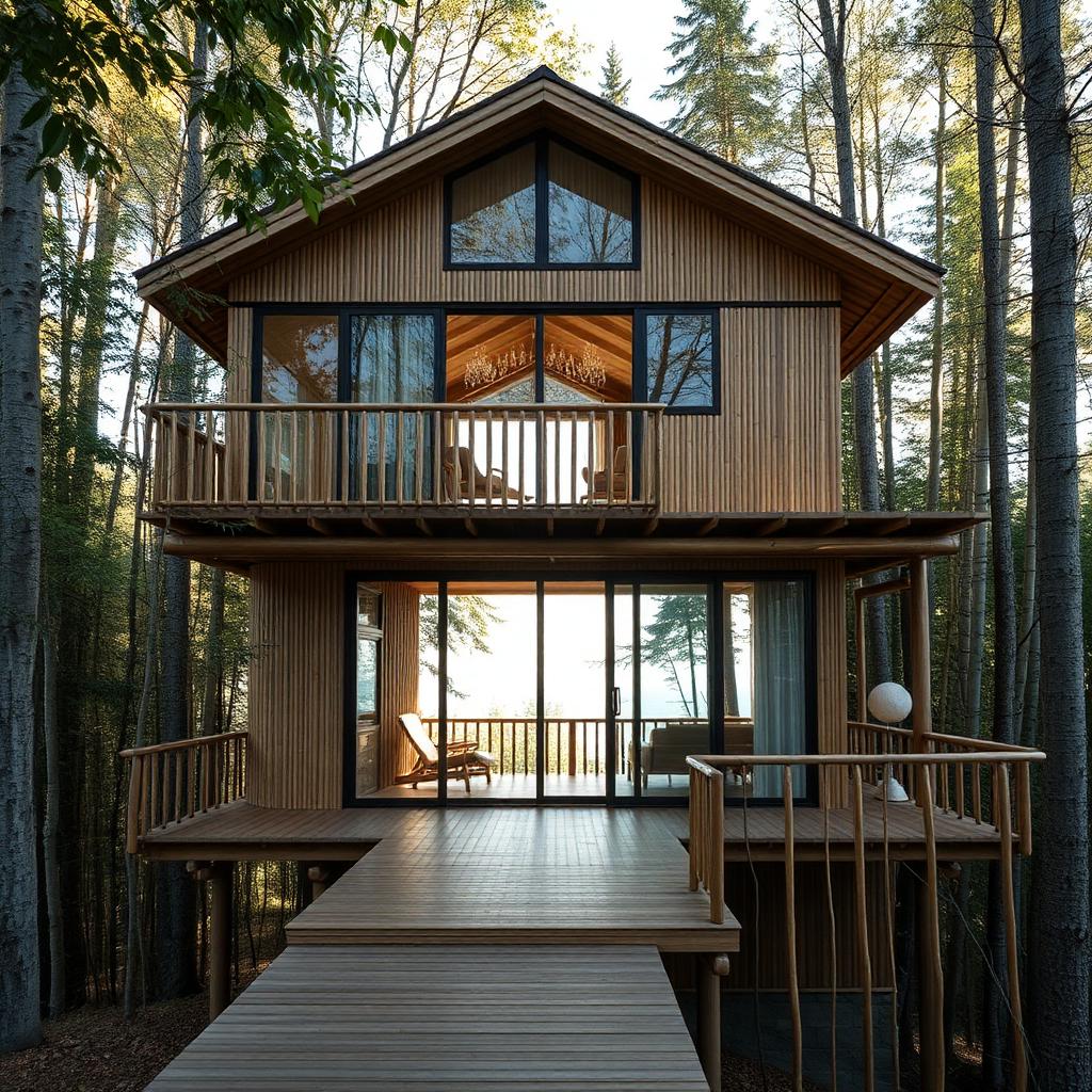 Forest Bamboo Cabin