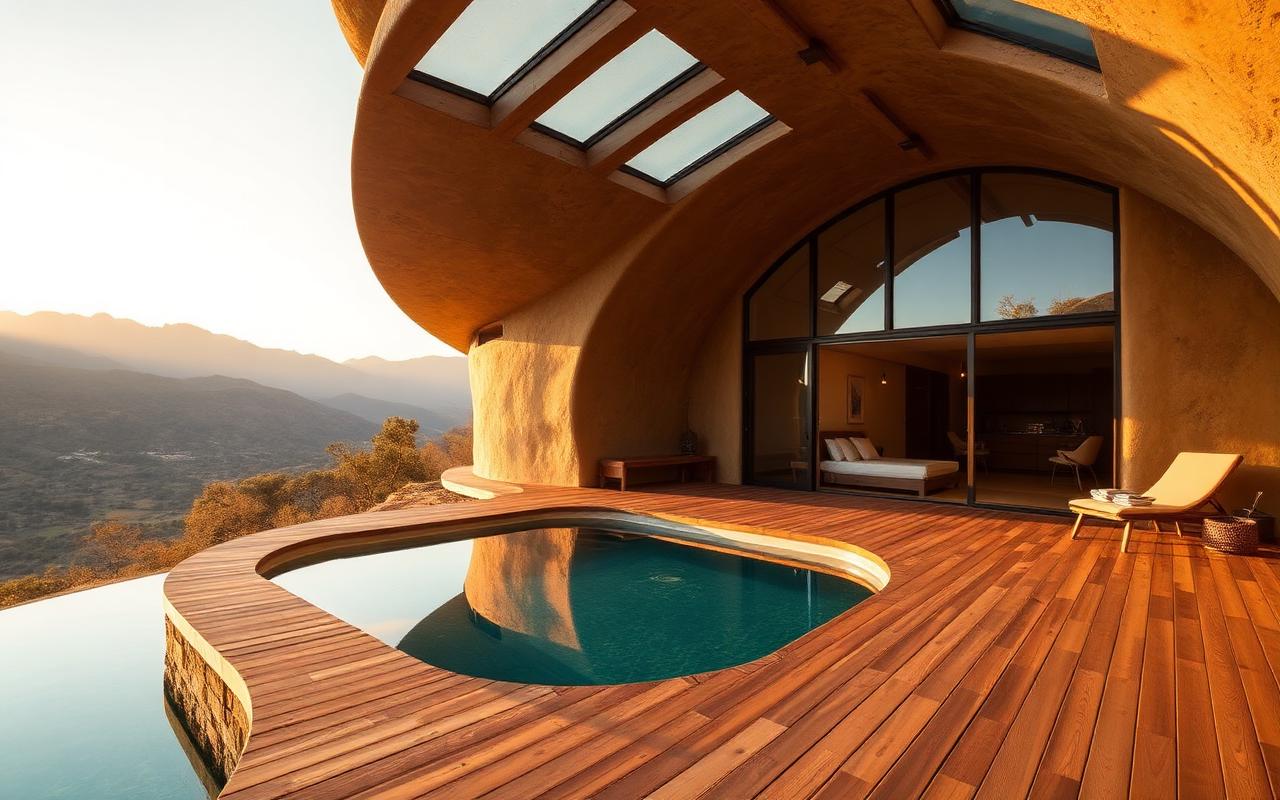Earth-Walled Retreat